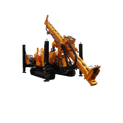 Full Hydraulic Crawler Mounted RC Drill Rig For Bore Hole Hard Rock Drilling