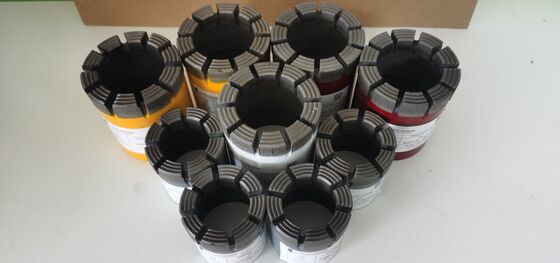 Full-Specification BQ/NQ/HQ/PQ Wireline Coring Diamond Core Bits with Long Life for Mining Exploration