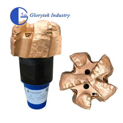 Advanced 6" PDC Drill Bit 5 Blades Steel or Matrix Body for Hard and Abrasive Rocks