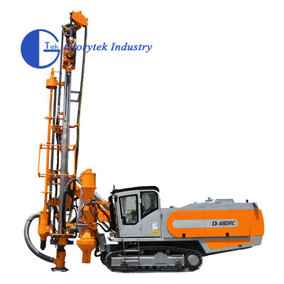 D480RC Reverse-Circulation Sampling Integrated Surface Rock Drill/Drilling Rig with Remote Control System