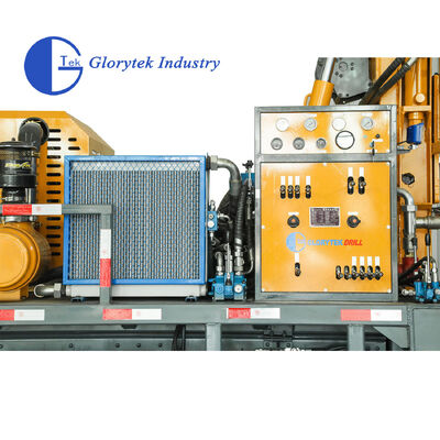 500m Depth Full Hydraulic 4X4 Truck Mounted Borehole Water Well Drilling Rig With Bw650 Mud Pump
