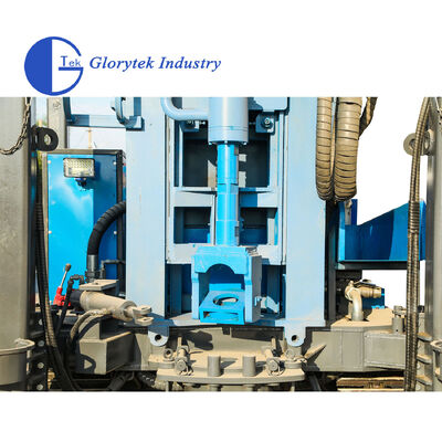 GL600S Crawler Borehole Water Well Drill Rig with 105-500mm Diameter 176kw Diesel Engine and Hydraulic Rotary Drilling