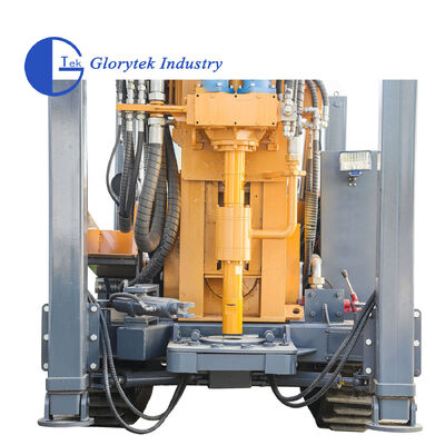 High-Performance GL180R Rubber Crawler Borehole Water Well Drill Rig