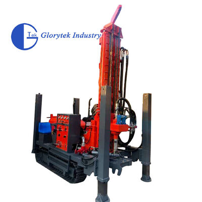Crawler Type 200m Drilling Depth Borehole Water Well Drilling Rig GL200S