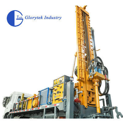 Full Hydraulic Truck Mounted Type Borehole Water Well Drill/Drilling Rig, 500m Depth, 105-350mm Hole Diameter