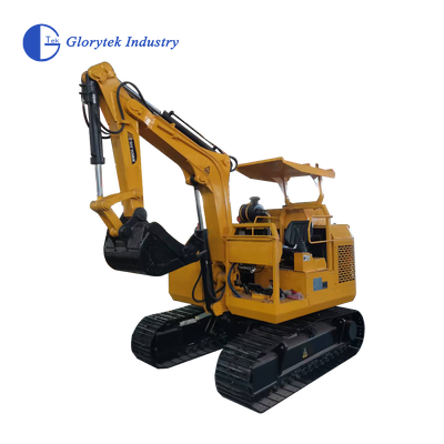 6.3T Underground Mining Excavator (660V/1140V) – 0.3m³ Bucket, 40kN Digging Force, Compact Track Loader with Hydraulic Breaker Option