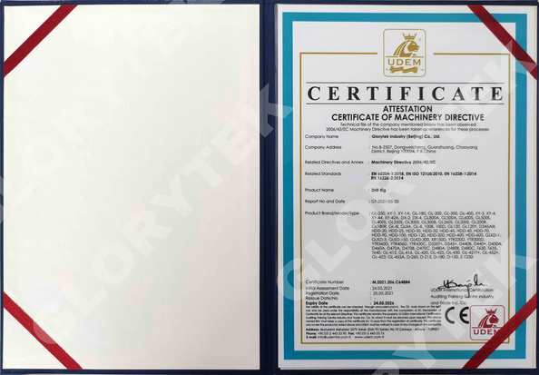 China Glorytek Industry (Beijing) Co., Ltd. certification